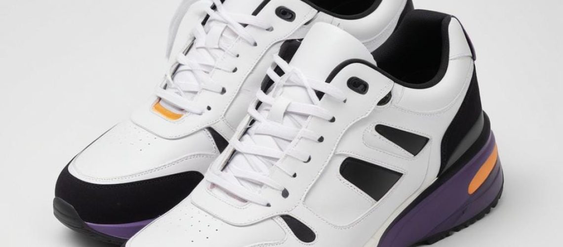 Purple Air Max trainers